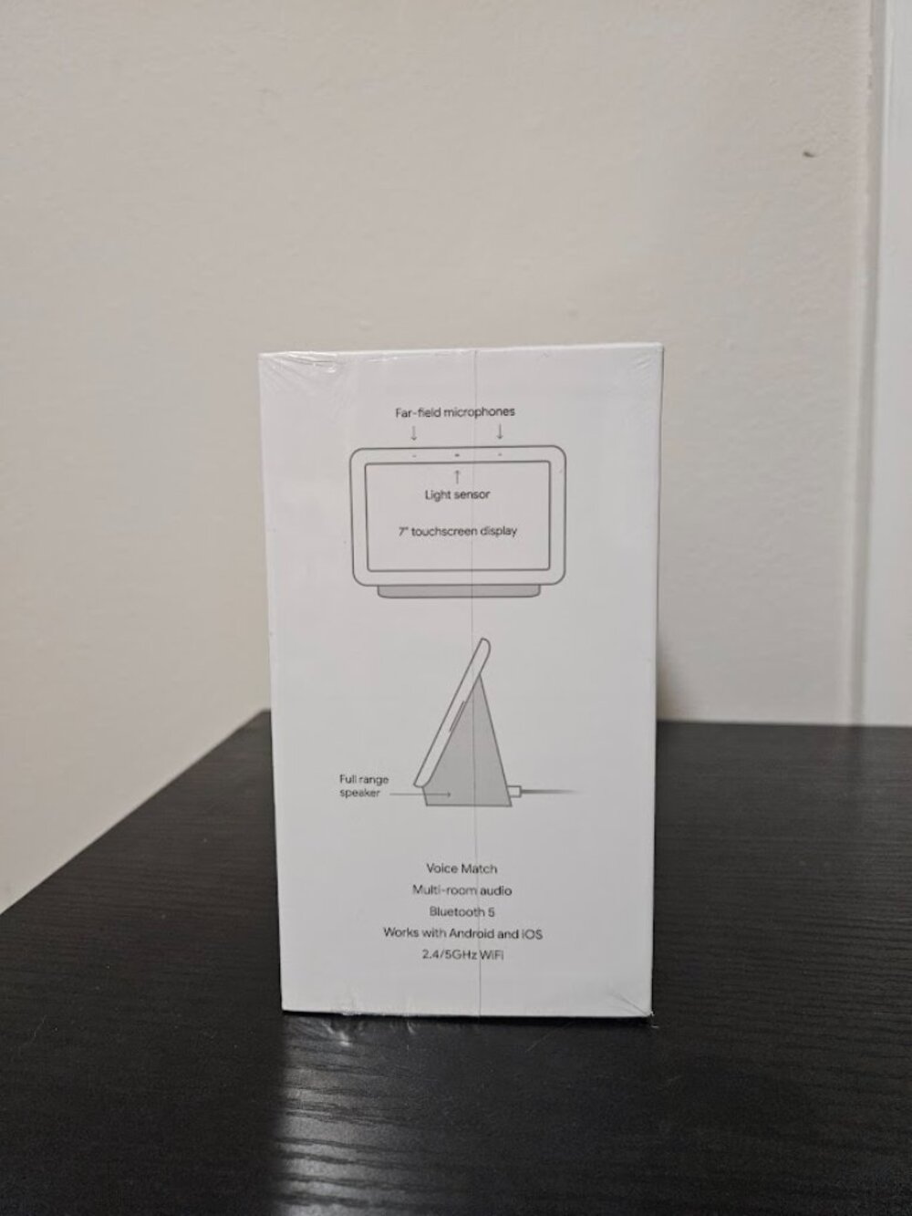 Google Home Hub 7" Smart Display Charcoal GA00515-US - BRAND NEW FACTORY SEAL - Picture 2 of 4